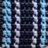 Polypropylene Webbing Blue