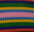 Polypropylene & Polyester webbing Rainbow